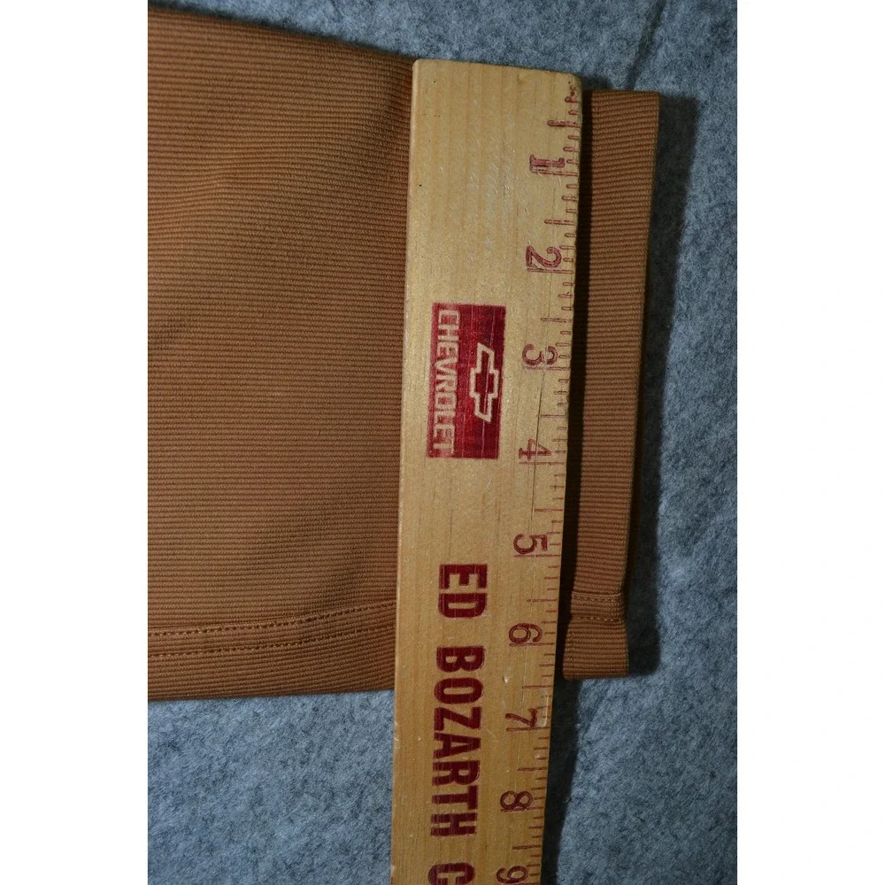 Lululemon Crop Pant Mens Sz 33 (33x30) Copper Brown ABC Relaxed Fit Cord Stretch